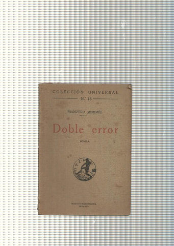 Coleccion Universal num. 16: Doble error