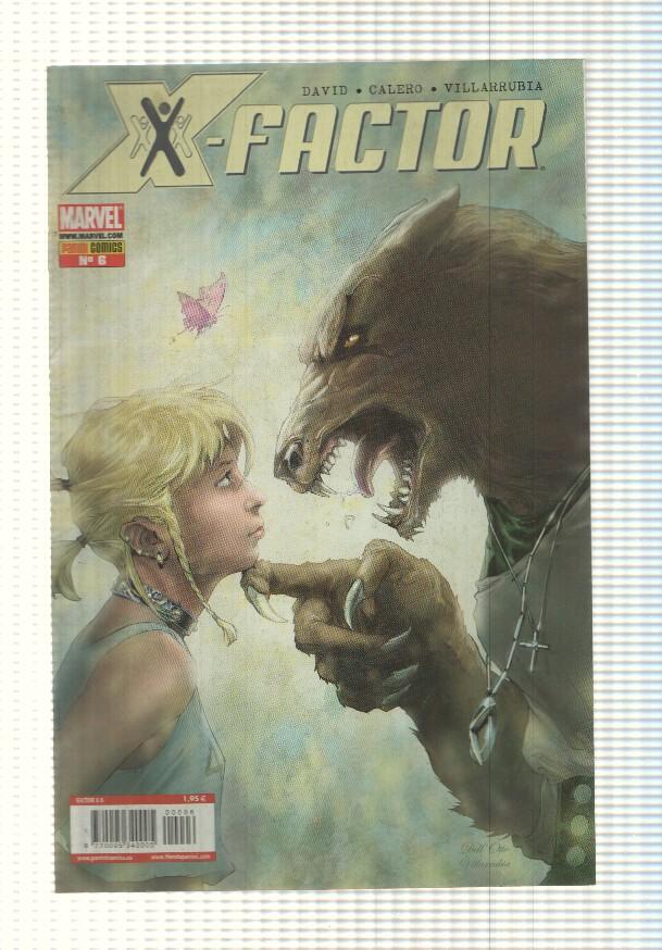 Panini: Comic X-Factor num 06, año 1, abril 2007 - El defecto mariposa
