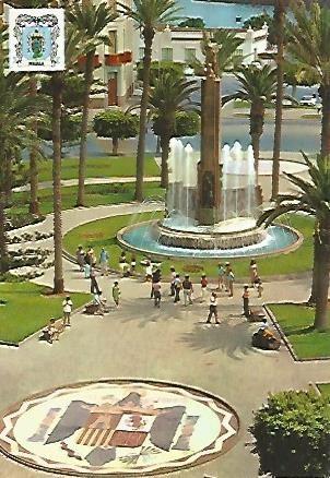 POSTAL 55598: MELILLA. Plaza España
