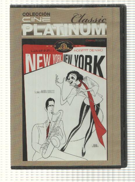 DVD: New York New York. Coleccion Cine Platinum Clasic. Dirigida por Martin Scorsese con Liza Minnelli y Robert de Niro