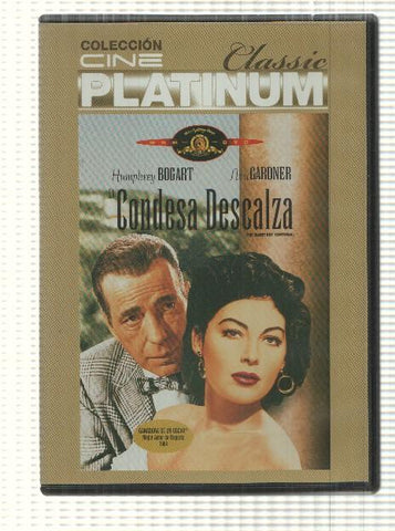 DVD: La Condesa Descalza. Coleccion Cine Platinum Clasic. Con Humphrey Bogart, Ava Gadner