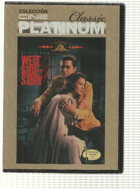 DVD: West Side Story. Coleccion Cine Platinum Clasic. Con Natalie Wood, Richard Beymer