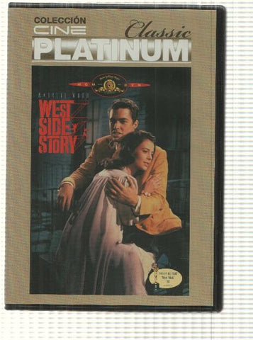 DVD: West Side Story. Coleccion Cine Platinum Clasic. Con Natalie Wood, Richard Beymer