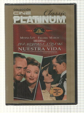 DVD: Los mejores años de nuestra vida. Coleccion Cine Platinum Clasic. Dirigida por Samuel Goldwyn