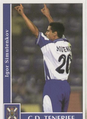 Cromos: Liga 2002: Tenerife: Simutenkov