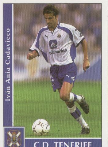Cromos: Liga 2002: Tenerife: Ivan Ania
