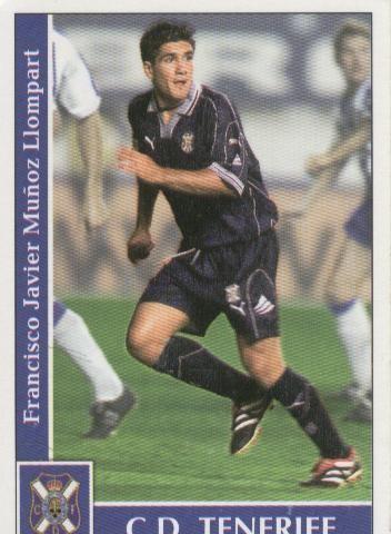 Cromos: Liga 2002: Tenerife: Xisco