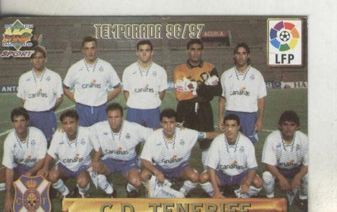 Cromos: Liga 1996/1997: Tenerife: Alineacion