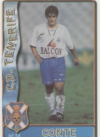 Cromos: Liga 1996/1997: Tenerife: Conte