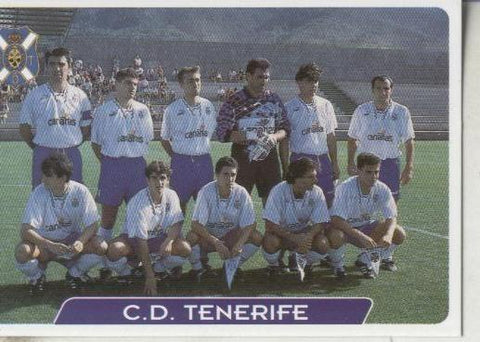 Cromos: Las fichas de la liga 95/96-Tenerife: C.,D.Tenerife: plantilla