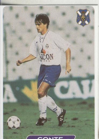 Cromos: Las fichas de la liga 95/96-Tenerife: Conte