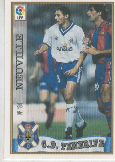 Cromo Liga 97/98: C.D.Tenerife numero 184: Neuville