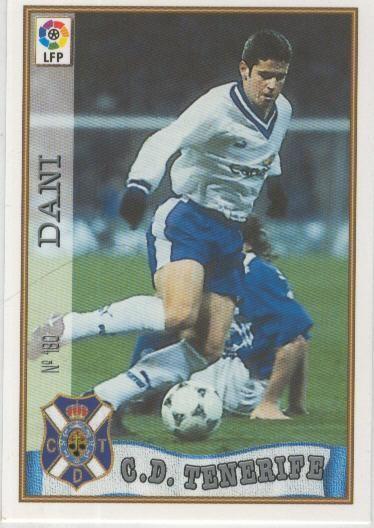 Cromo Liga 97/98: C.D.Tenerife numero 180: Dani