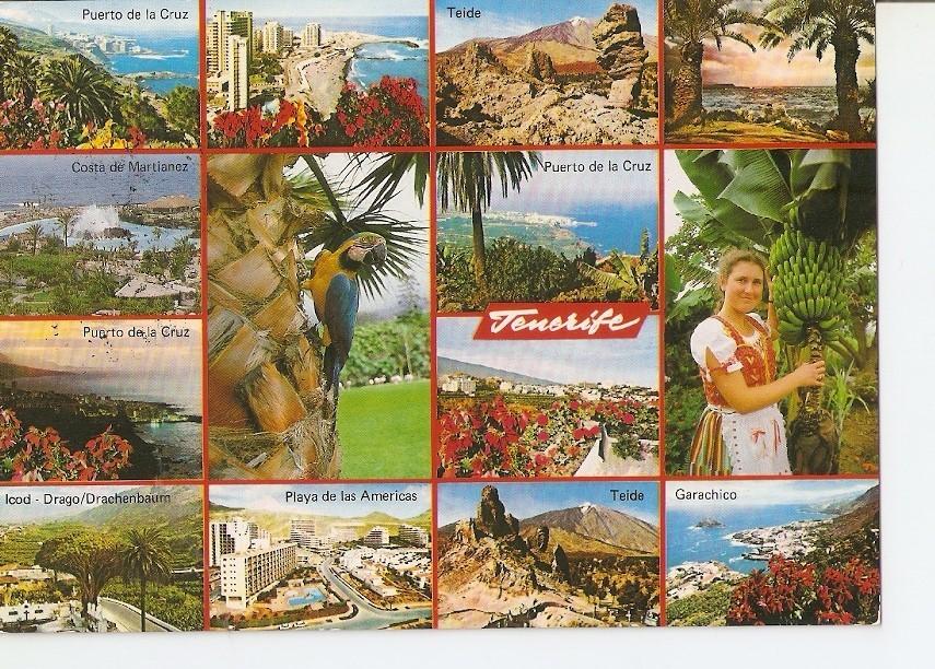 Postal 023939 : Diferentes localizaciones de Tenerife