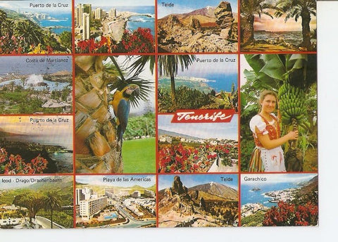 Postal 023939 : Diferentes localizaciones de Tenerife