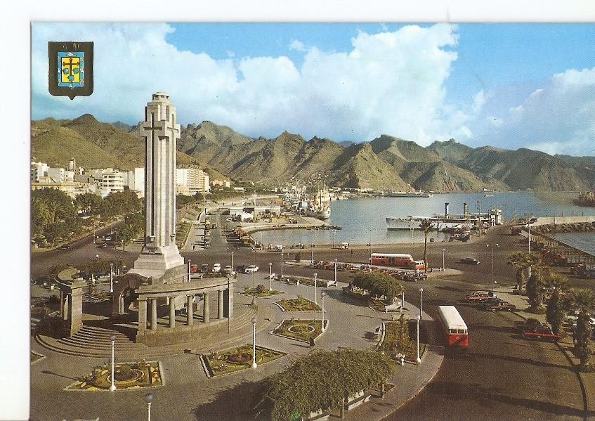 Postal 029550 : Santa Cruz de Tenerife Plaza de España