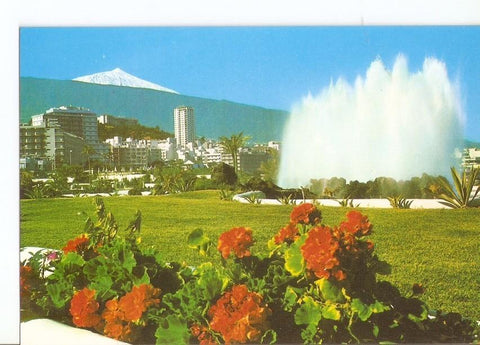 Postal 029618 : Puerto de Cruz (Tenerife). Lago Martianez y Teide