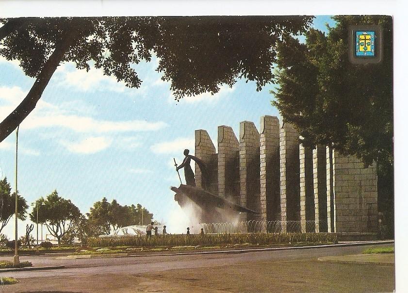 Postal 029711 : Santa Cruz de Tenerife Monumento al Caudillo