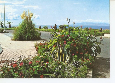 Postal 033253 : Tenerife. Urbanizacion Playa de la Americas. La Isla de La Gomera al fondo