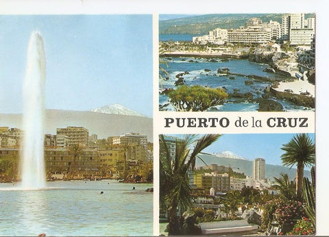 Postal 033267 : Puerto de la Cruz (Tenerife). Vistas varias
