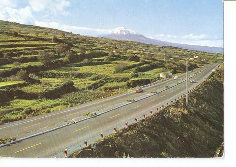 Postal 034988 : Tenerife. Autopista del Norte y Teide
