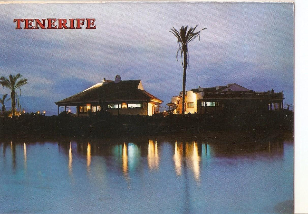 Postal 038736 : Puerto de la Cruz (Tenerife). Lago Martianez. Vista nocturna