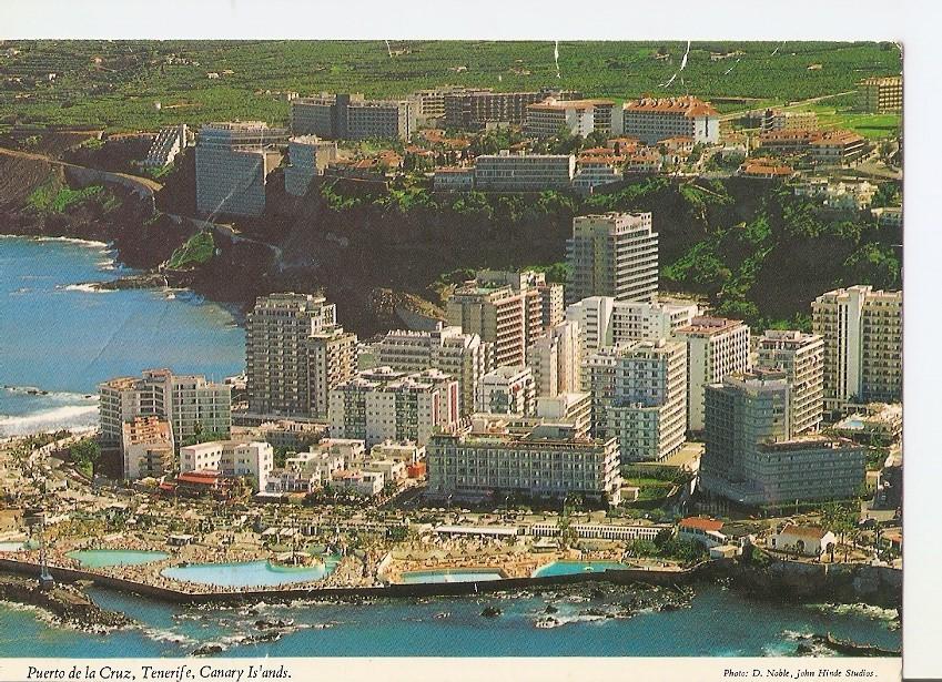 Postal 039532 : Puerto de la Cruz. Tenerife Canary Islands