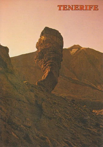 Postal 60272: Arbol de piedra y el Teide (Tenerife)