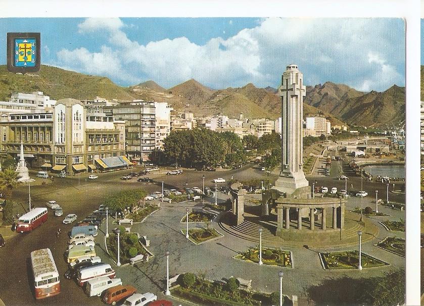 Postal 045924 : Santa Cruz de Tenerife. Plaza de España