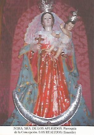 POSTAL 54172: Nuestra Señora de los Afligidos. Los Realejos. Tenerife