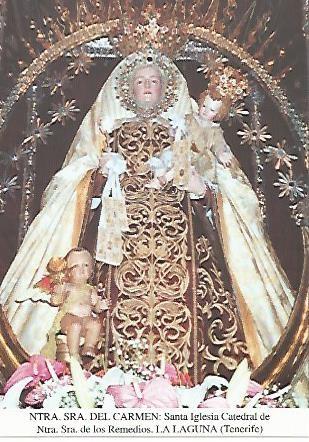 POSTAL 54496: Virgen del Carmen. La Laguna Tenerife