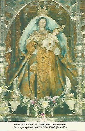 POSTAL 54500: Virgen de los Remedios. Los Realejos Tenerife