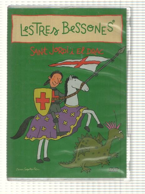 DVD dibujos: Les Tres Bessones - Sant Jordi i el Drac