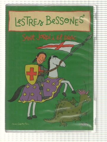 DVD dibujos: Les Tres Bessones - Sant Jordi i el Drac