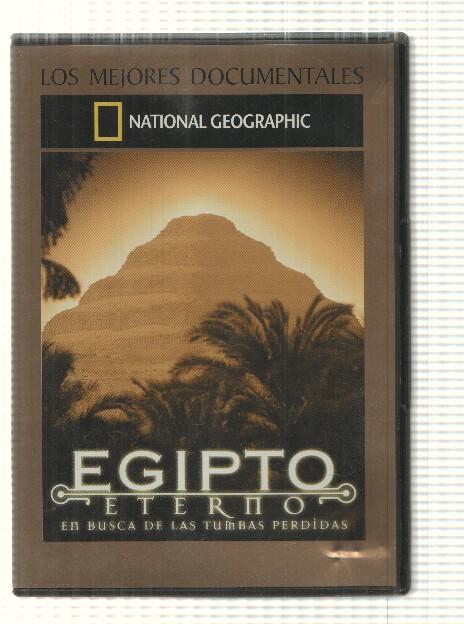 DVD documental: Egipto Eterno - National Geographic. En busca de las Tumbas Perdidas