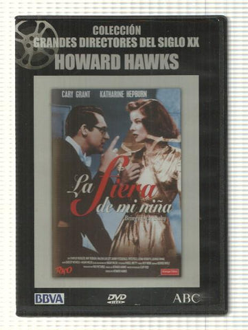 DVD pelicula: La fiera de mi niña. Howard Hawks. Coleccion Grandes Directores del Siglo XX num 1. ABC, BBVA