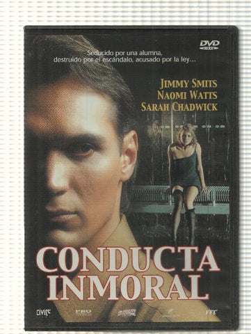 DVD pelicula: Conducta Inmoral. Dirigida por George Miller con Jimmy Smits, Naomi Watts, Sarah Chadwick