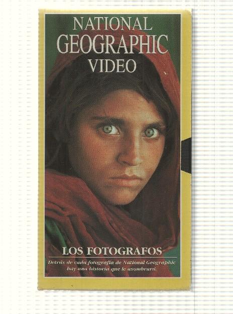 VHS video: Los Fotografos - National Geographic. Tri-Pictures. Explore las maravillas de nuestro mundo