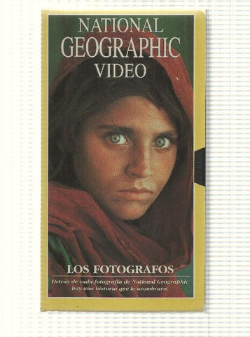 VHS video: Los Fotografos - National Geographic. Tri-Pictures. Explore las maravillas de nuestro mundo