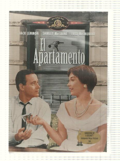 DVD pelicula: El Apartamento. Dirigida por: Billy Wilder con Jack Lemon, Shirley MacLaine, Fred MacMurray