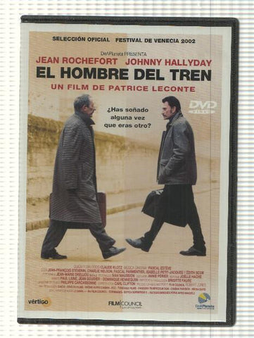 DVD pelicula: El hombre del tren. Un film de Patrice Leconte con Jean Rochefort, Johnny Hallyday