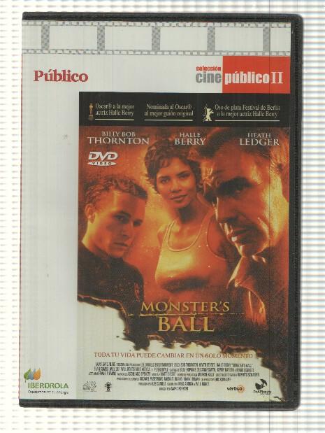 DVD, Cine Publico II: Monsters Ball. Dirigida por Marc Forster con Billy Thornton, Halle Berry, Heath Ledger