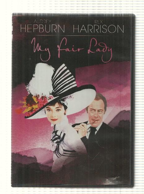 DVD pelicula Musical: My Fair Lady. Dirigida por George Cukor con Audrey Hepburn, Rex Harrison