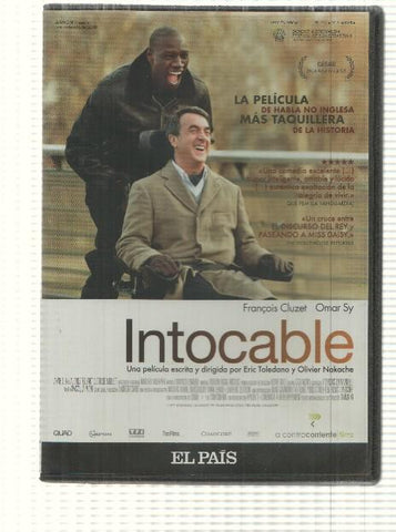 DVD pelicula (El Pais): Intocable. Dirigida por Eric Toleado y Olivier Nakache con François Cluzet, Omar Sy