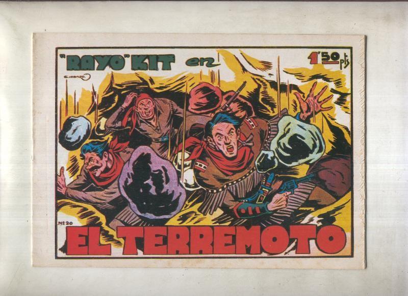 Rayo Kit, facsimil numero 20: El terremoto