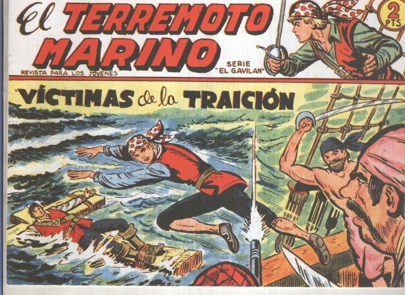 Facsimil: El Terremoto Marino numero 02: Victimas de la traicion