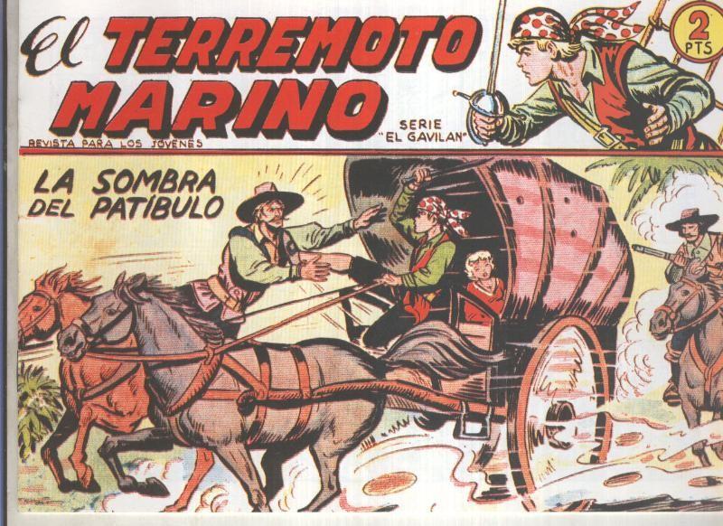 Facsimil: El Terremoto Marino numero 03: La sombra del patibulo