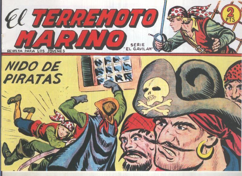 Facsimil: El Terremoto Marino numero 04: Nido de piratas