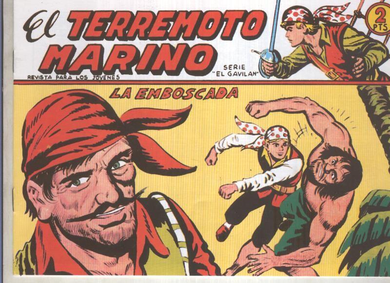 Facsimil: El Terremoto Marino numero 08: La emboscada