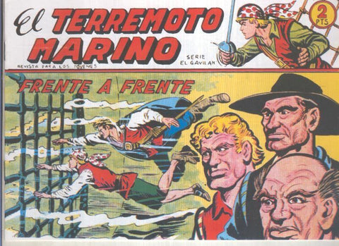 Facsimil: El Terremoto Marino numero 10: Frente a frente
